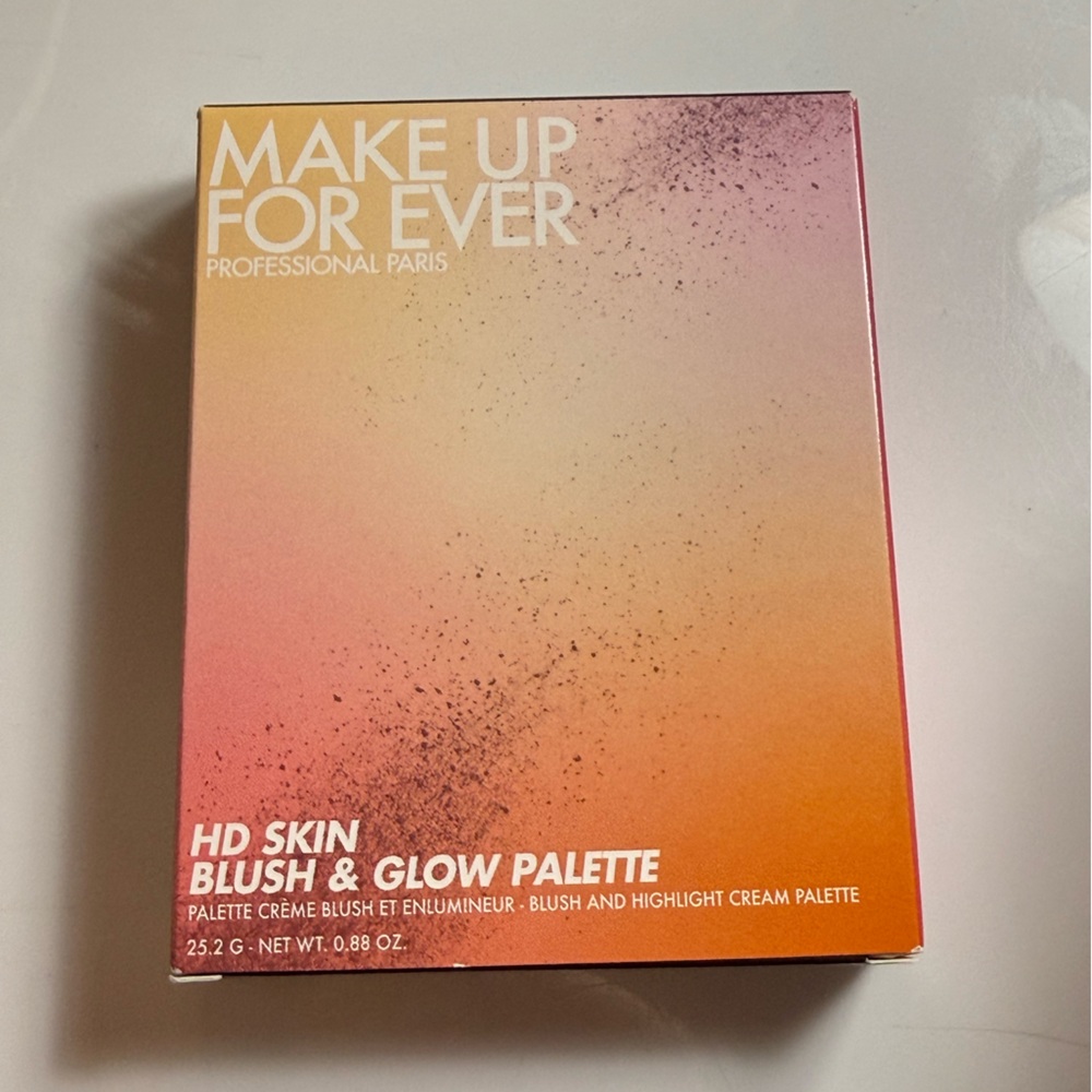 Makeup Forever Lip & Cheek Palette — Pink, Coral, Peach, Orange, Red